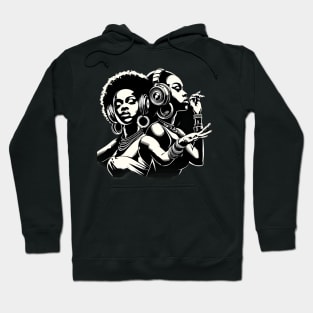 Afrocentric Women Music Hoodie